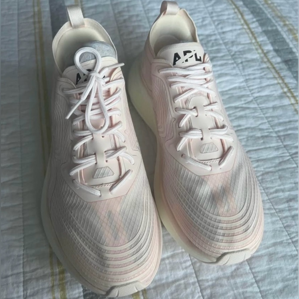 Light pink APL streamline shoes